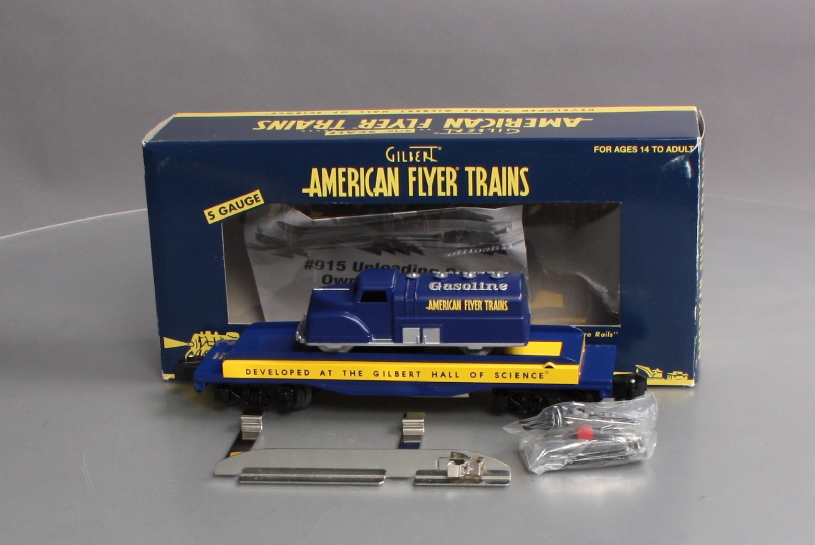 American Flyer 6-49049 S Scale American Flyer Commemorative Unloading Car NIB