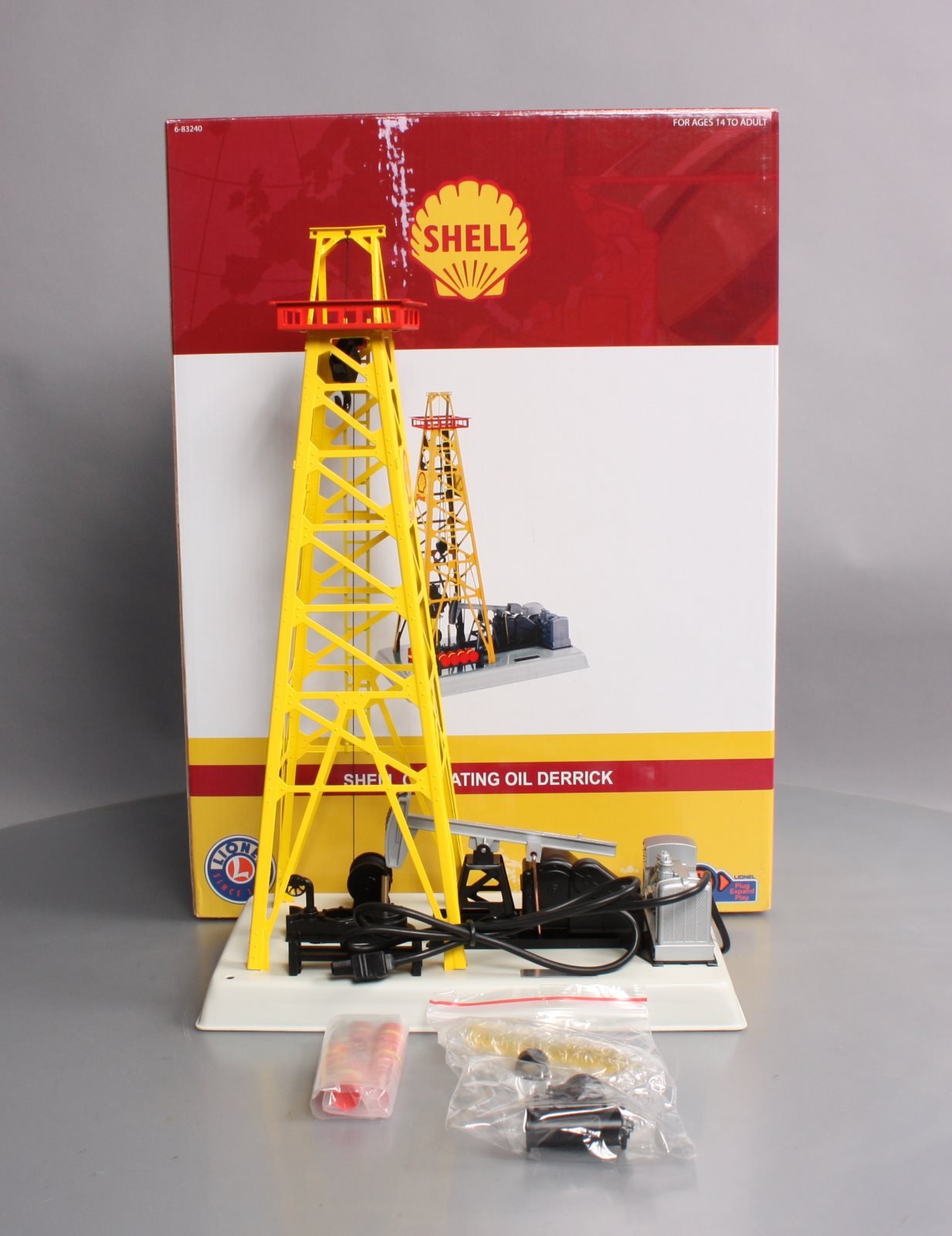 Lionel 6-83240 O Shell Operating Oil Derrick LN/Box