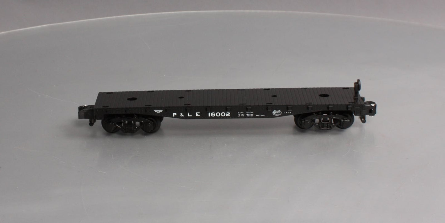 American Flyer 6-44001 S Gauge P&LE Flatcar w/ Vehicles #16002 - TCA Car LN/Box