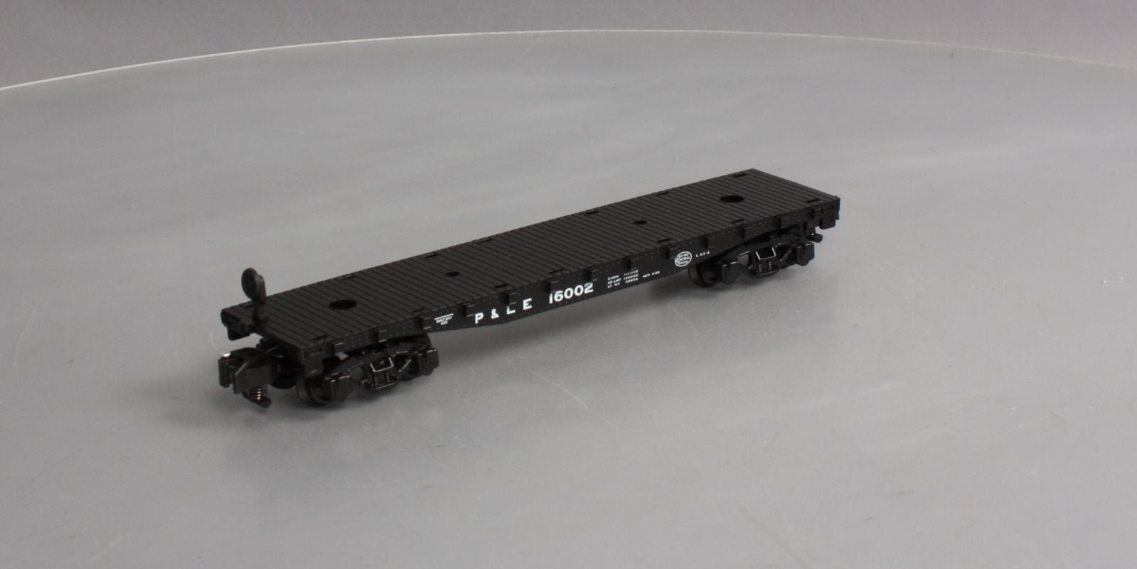 American Flyer 6-44001 S Gauge P&LE Flatcar w/ Vehicles #16002 - TCA Car LN/Box