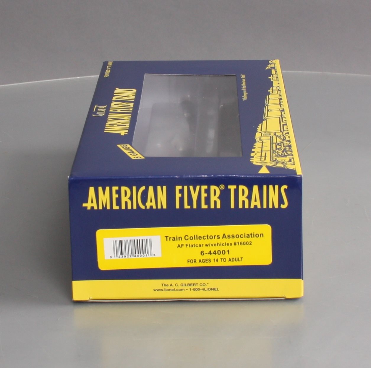 American Flyer 6-44001 S Gauge P&LE Flatcar w/ Vehicles #16002 - TCA Car LN/Box