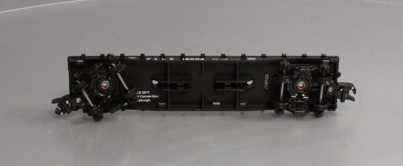 American Flyer 6-44001 S Gauge P&LE Flatcar w/ Vehicles #16002 - TCA Car LN/Box