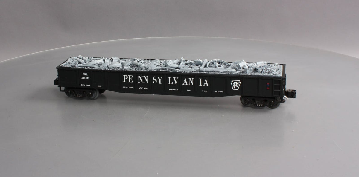 MTH 20-98001 O Pennsylvania Gondola with Junk Load #385405 LN/Box