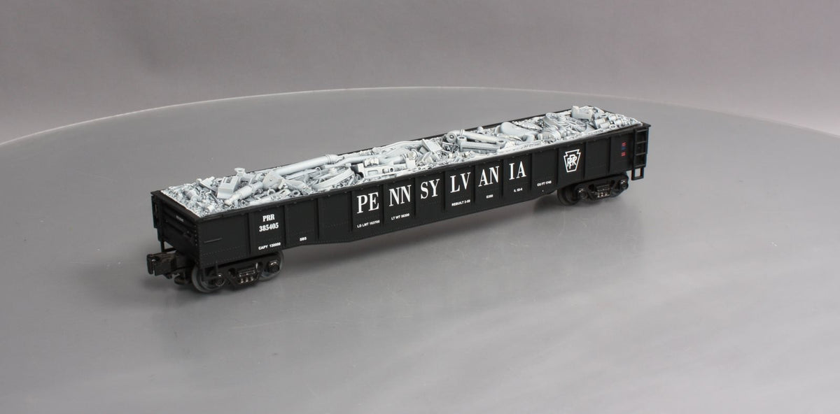 MTH 20-98001 O Pennsylvania Gondola with Junk Load #385405 LN/Box