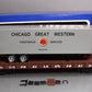 USA Trains R17023 G Chicago Great Western Piggyback Flatcar with Trailer