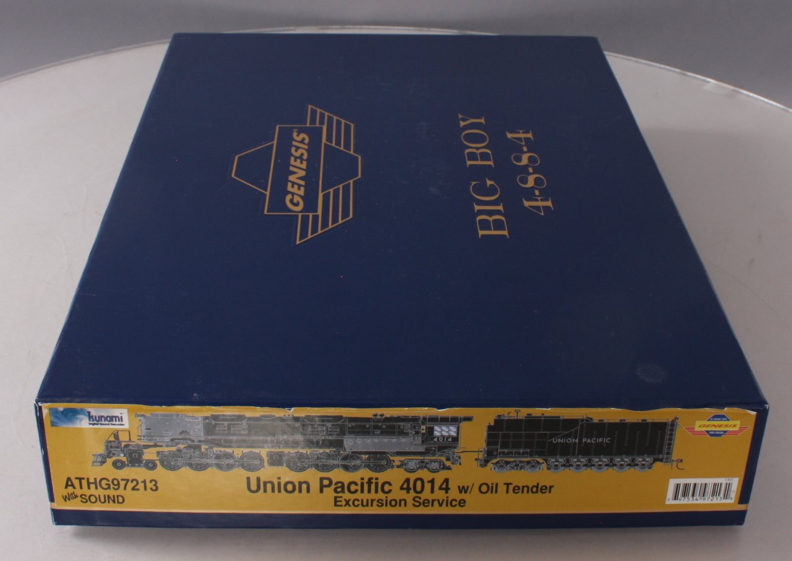 Athearn G97213 HO Union Pacific 4-8-8-4 Big Boy with DCC & Sound Oil Tendr 4014 LN/Box