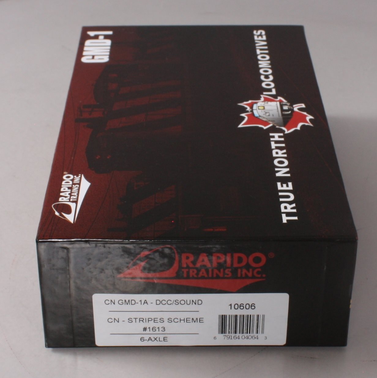 Rapido Trains 10606 HO Canadian National GMD-1A 6-Axle 1600 Diesel w/Sound #1613