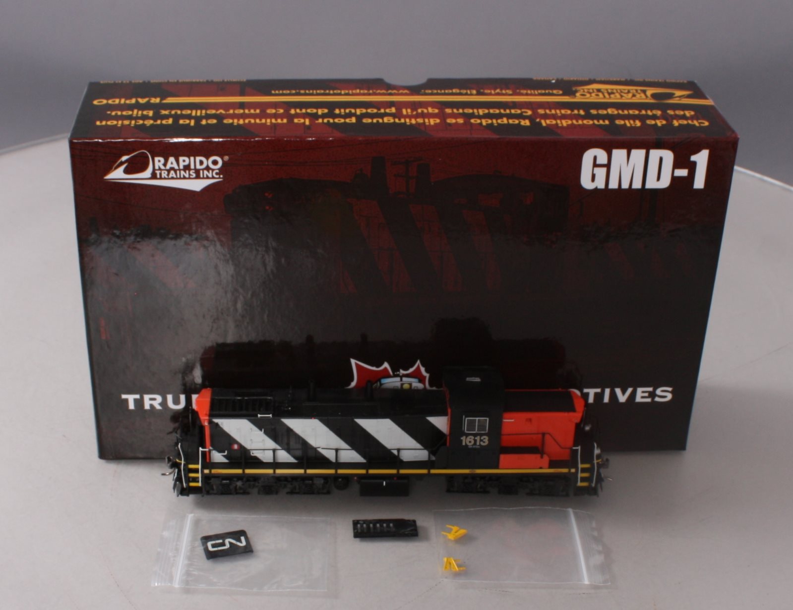 Rapido Trains 10606 HO Canadian National GMD-1A 6-Axle 1600 Diesel w/Sound #1613