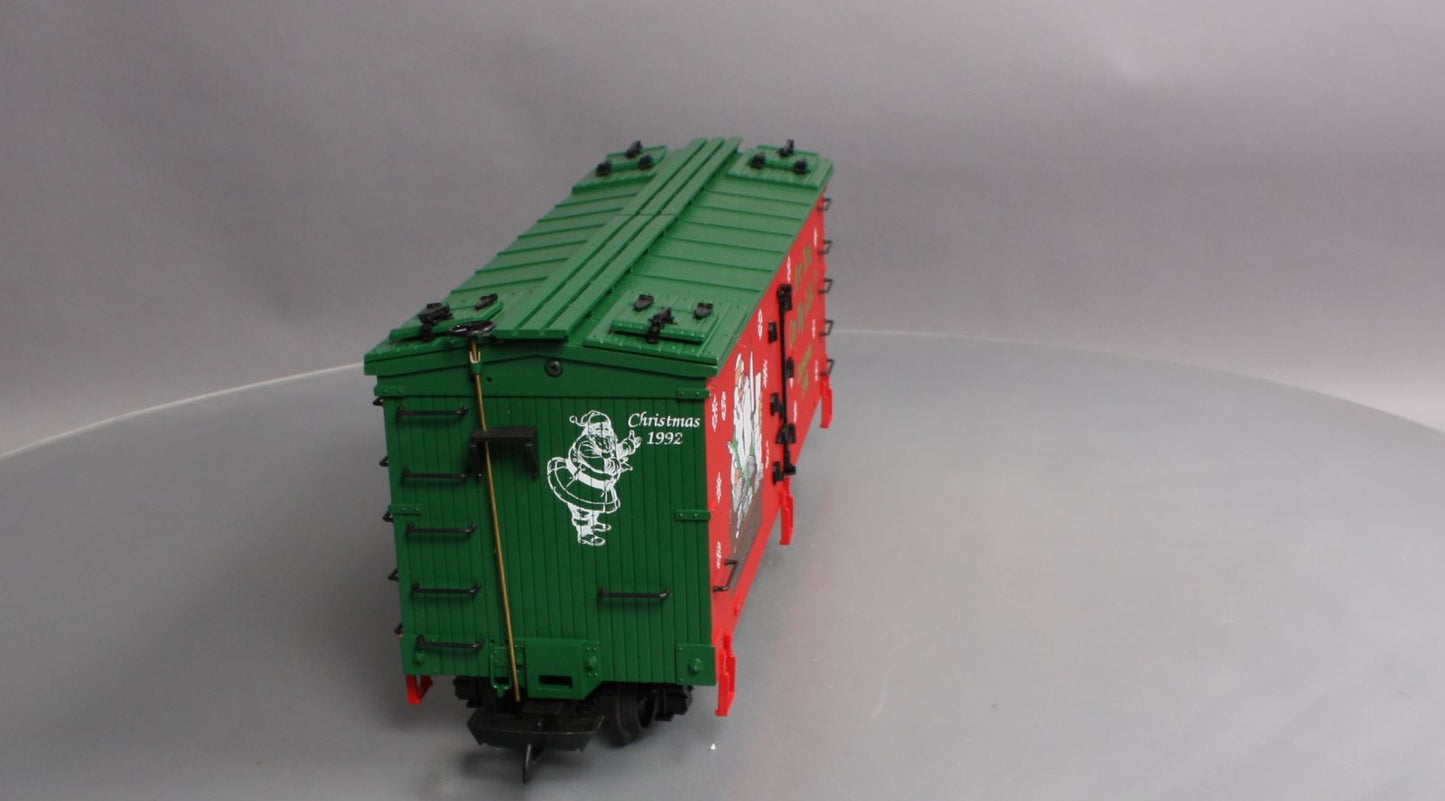 USA Trains R-1301 G Scale 1992 Christmas Reefer LN/Box