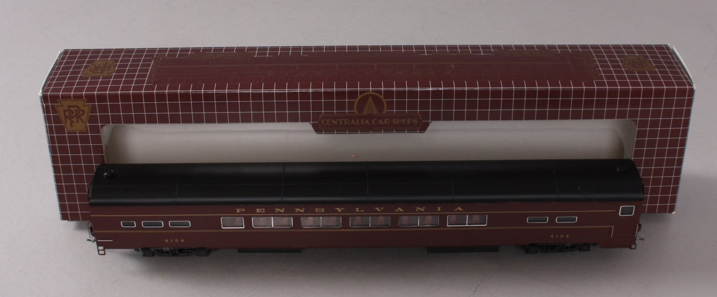 Centralia Car Shops CCS4530-02 HO Scale P85 Passenger Coach Car #4104 LN/Box