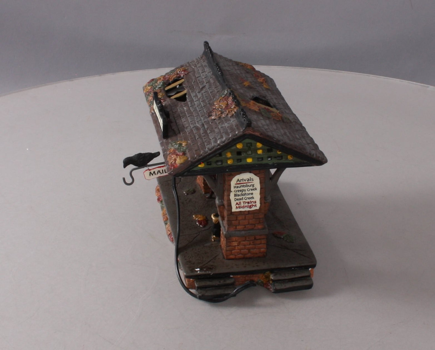 Dept 56 4022432 Halloween Village Rickety Railroad Platform LN/Box