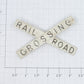 Lionel 154-34 Plastic Railroad Crossing Cross Arm