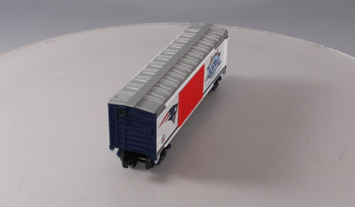 MTH 30-74274 O Scale NFL New England Patriots Superbowl Boxcar LN/Box