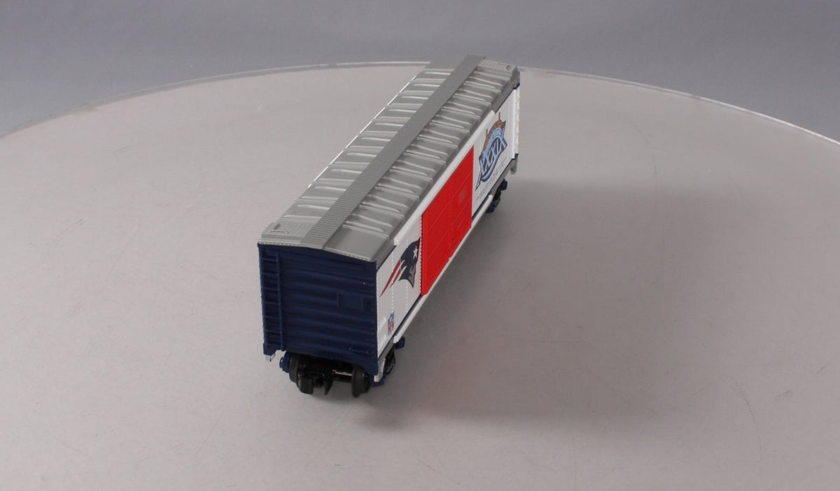 MTH 30-74274 O Scale NFL New England Patriots Superbowl Boxcar LN/Box