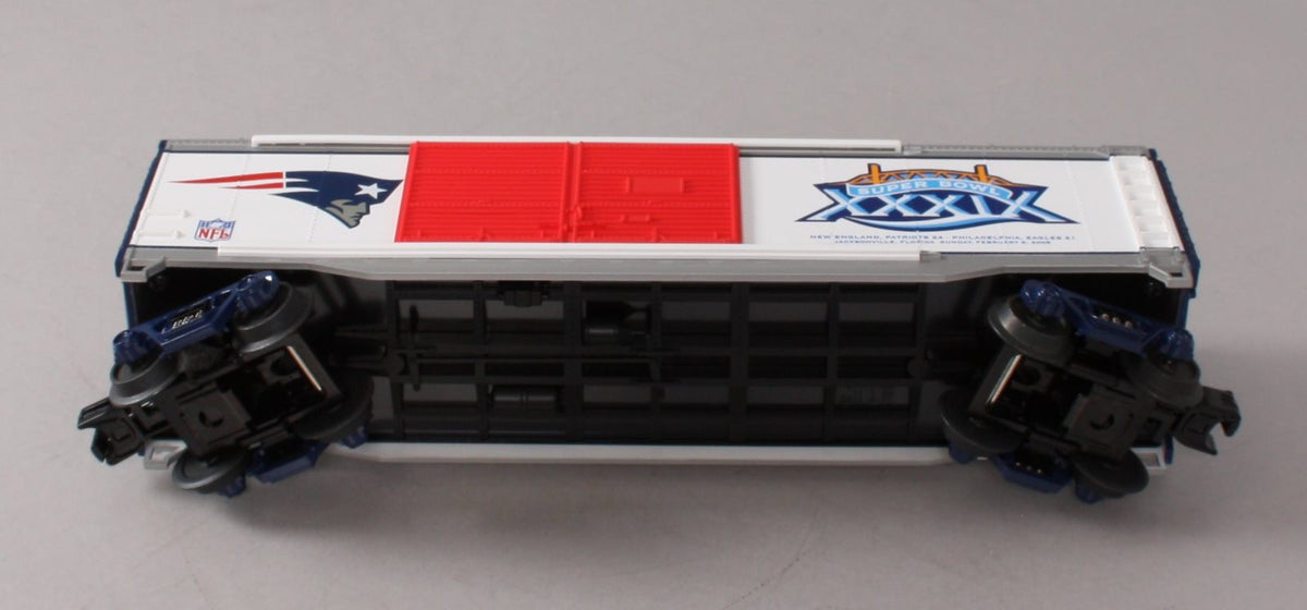 MTH 30-74274 O Scale NFL New England Patriots Superbowl Boxcar LN/Box