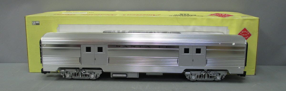 Aristo-Craft 32205 Santa Fe Streamlined Baggage Car - Metal Wheels