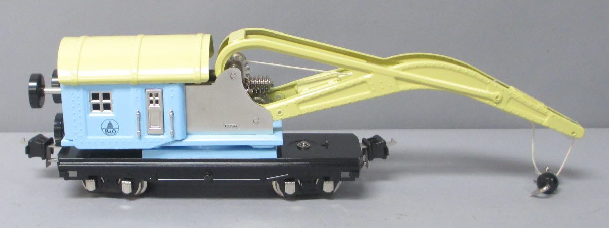 MTH 11-70089 2810 O Guage Derrick Car Baltimore & Ohio LN/Box