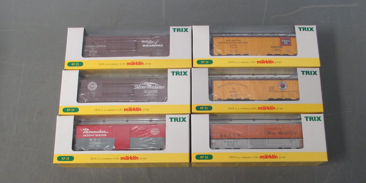 Trix 24902 HO Scale 20 Freight Car Set NIB