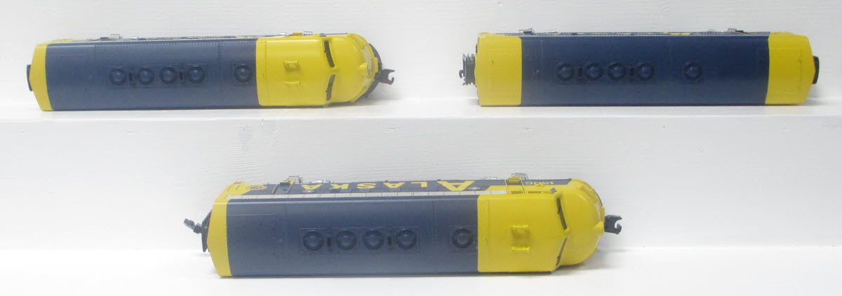 MTH 20-2645-1 O Gauge Alaska F-7 ABA Diesel Engine Set w/PS 2.0 #1502/1506/1517 LN/Box
