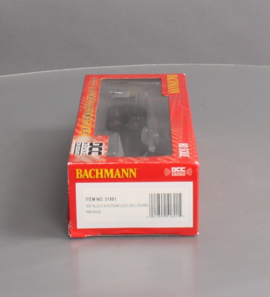 Bachmann 51801 HO Pennsylvania Alco 2-6-0 Steam Locomotive w/Sound & DCC #3236