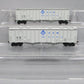 Walthers 932-23688 HO Scale ADM 50' Airslide Covered Hopper (Pack of 2) LN/Box