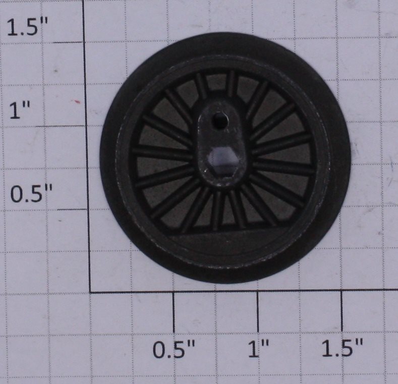 Lionel 6108016002 Flanged 4-8-4 End Drive Wheel - Tapped