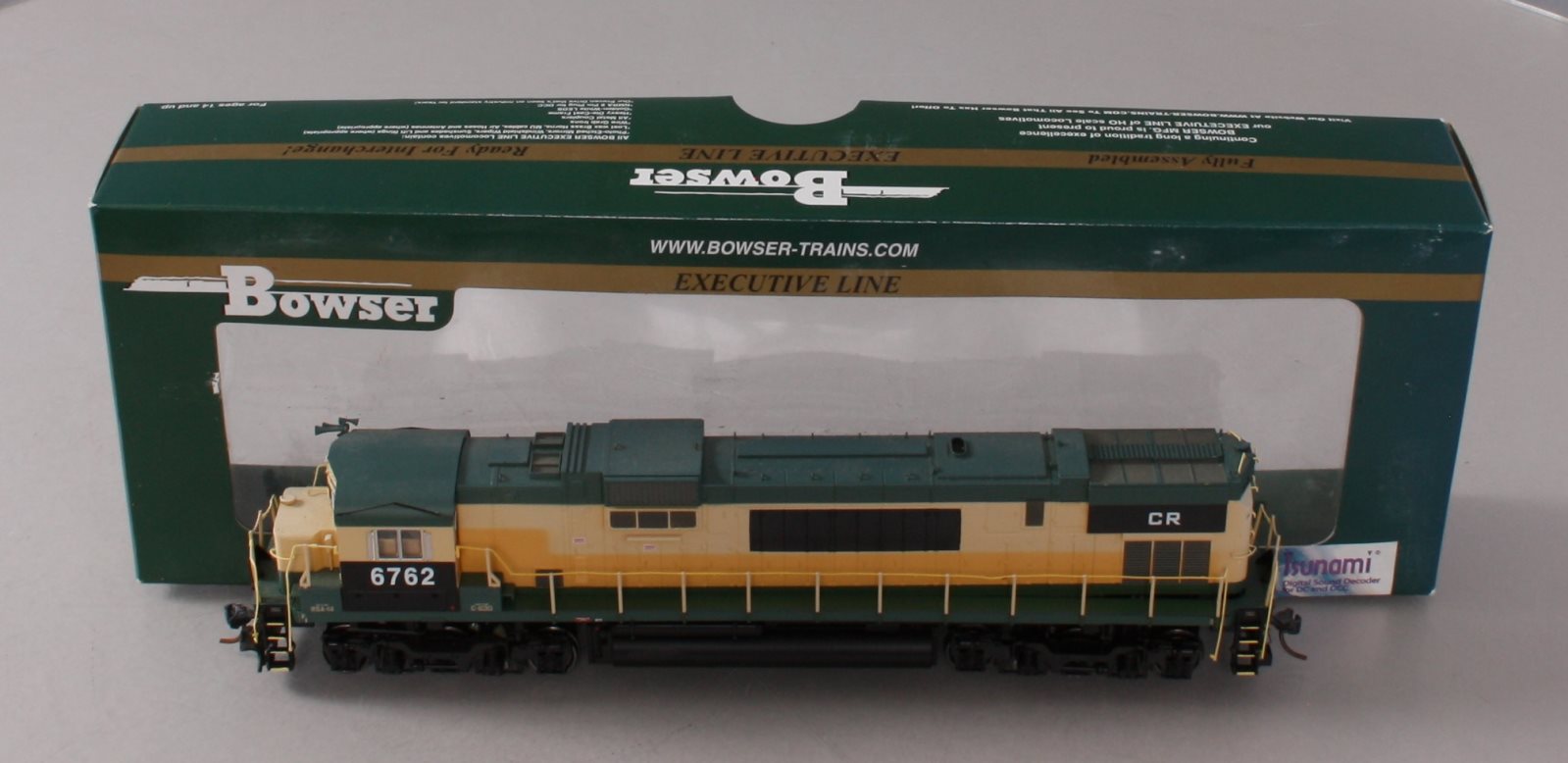 Bowser 23706 HO Scale Conrail Alco C-630 Diesel #6762 w/DCC & Snd