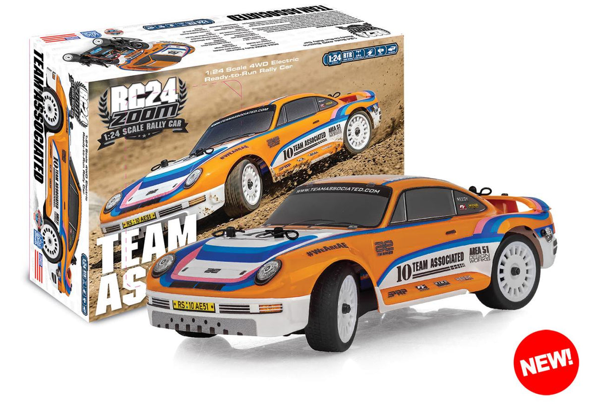 Team Associated 20210 1:24 RC24 ZOOM Rally RTR