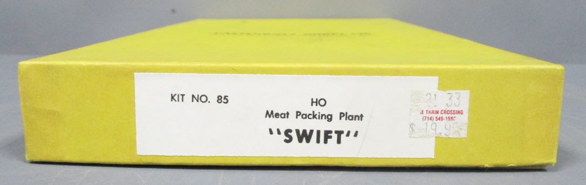 California Model Co 85 HO Scale Swift Meat Packing Plant Craftsman Building Kit