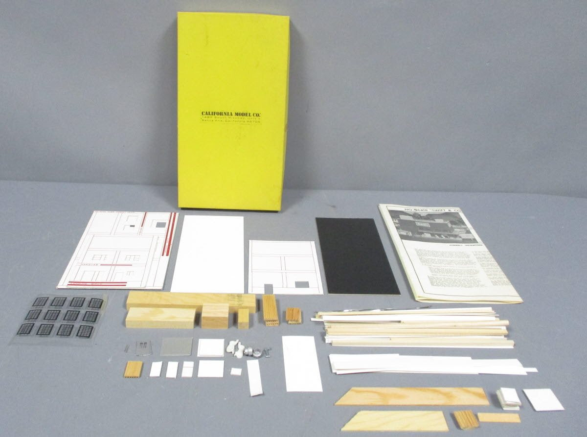 California Model Co 85 HO Scale Swift Meat Packing Plant Craftsman Building Kit
