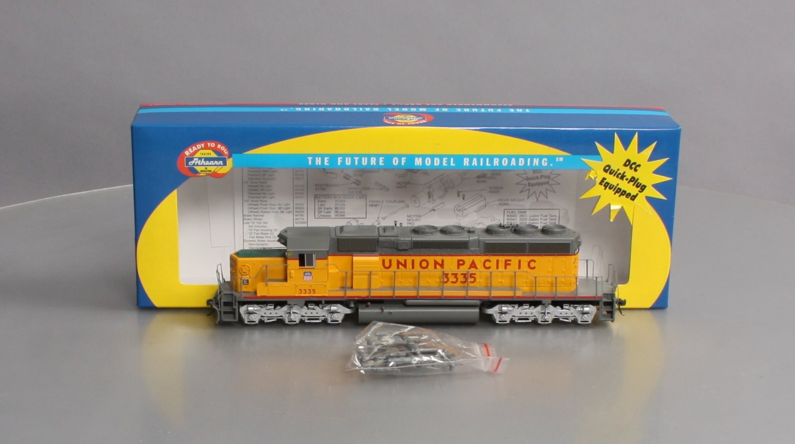 Athearn 95224 HO Scale Union Pacific SC40-2 Diesel #3335 LN/Box