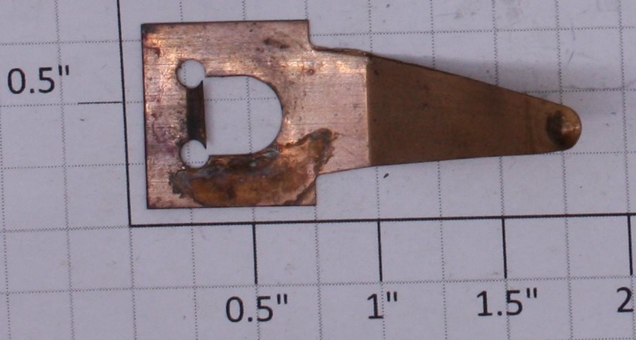 American Flyer PA12A377 Contact spring