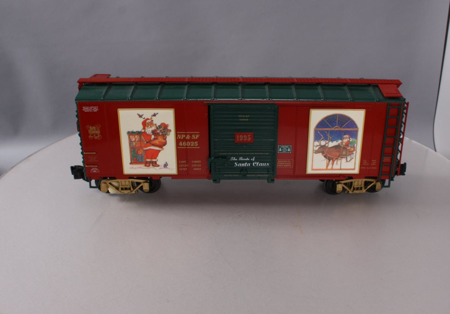 Aristo-Craft 46025 Christmas 1995 Steel Boxcar