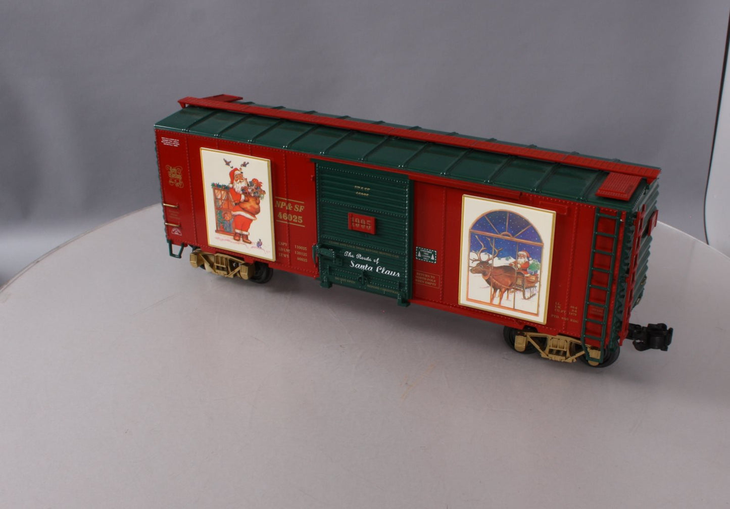 Aristo-Craft 46025 Christmas 1995 Steel Boxcar