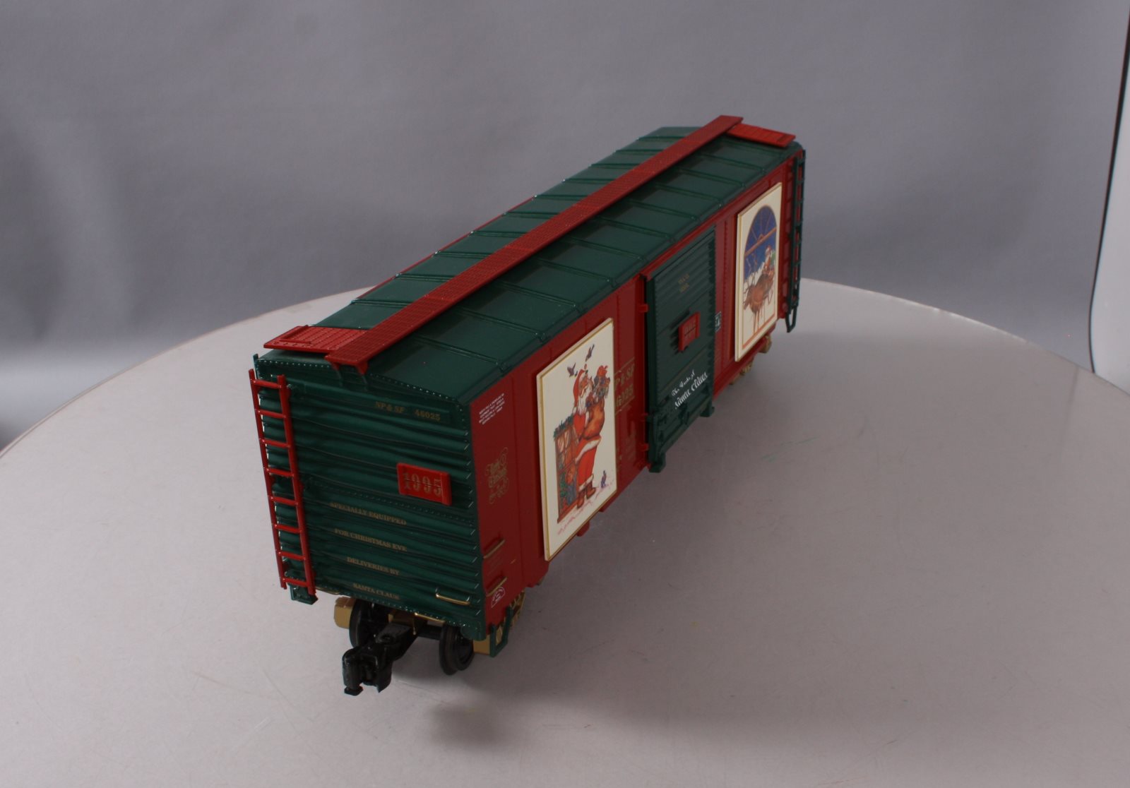 Aristo-Craft 46025 Christmas 1995 Steel Boxcar