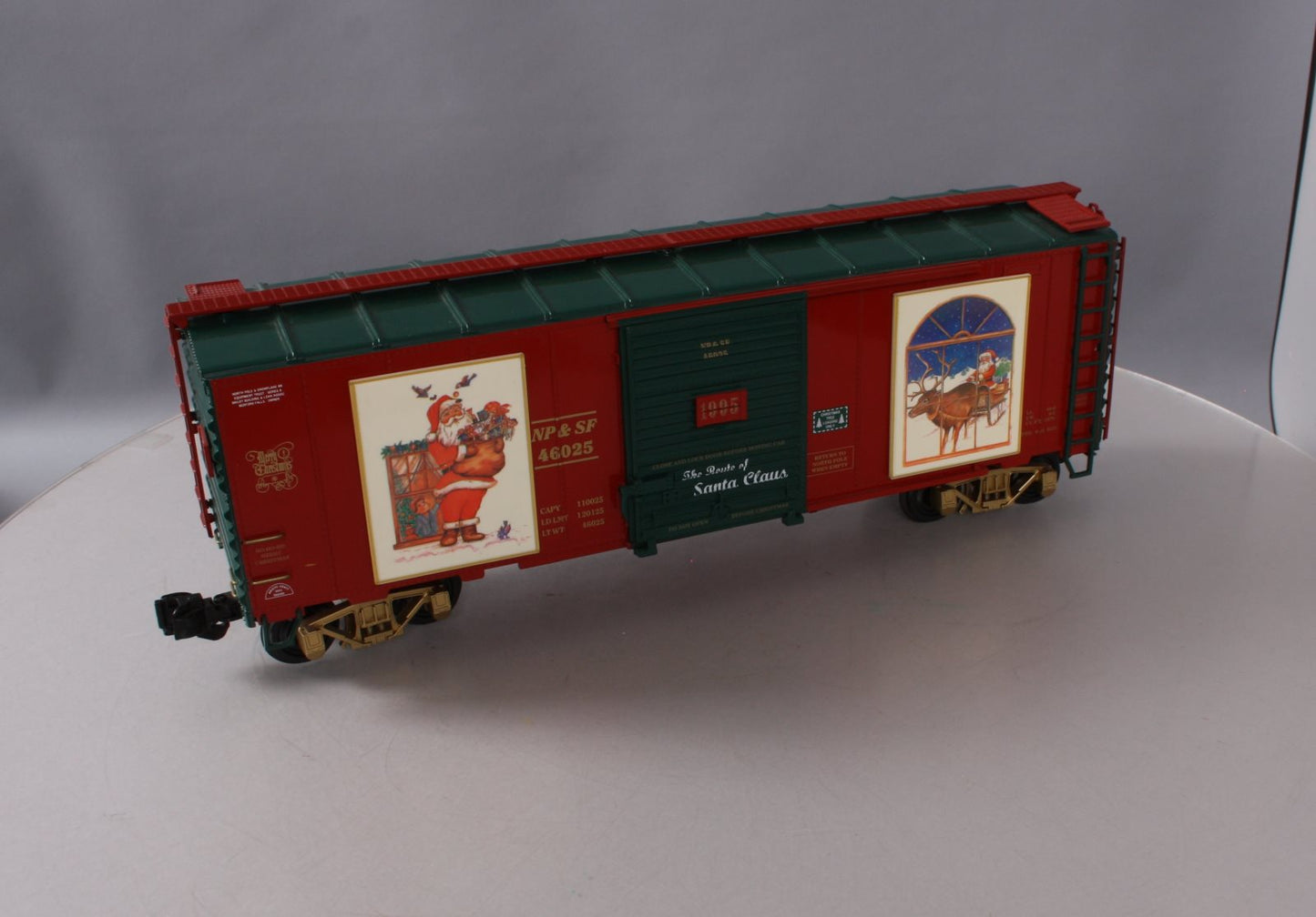 Aristo-Craft 46025 Christmas 1995 Steel Boxcar