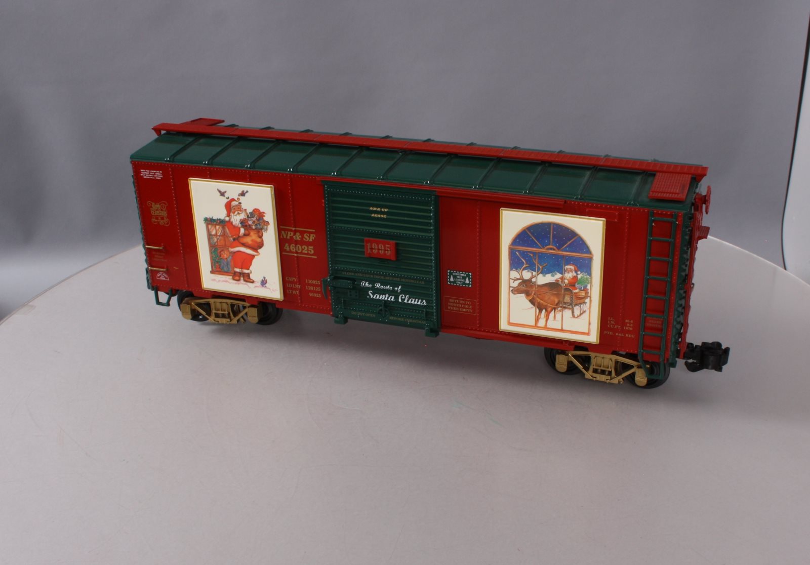 Aristo-Craft 46025 Christmas 1995 Steel Boxcar