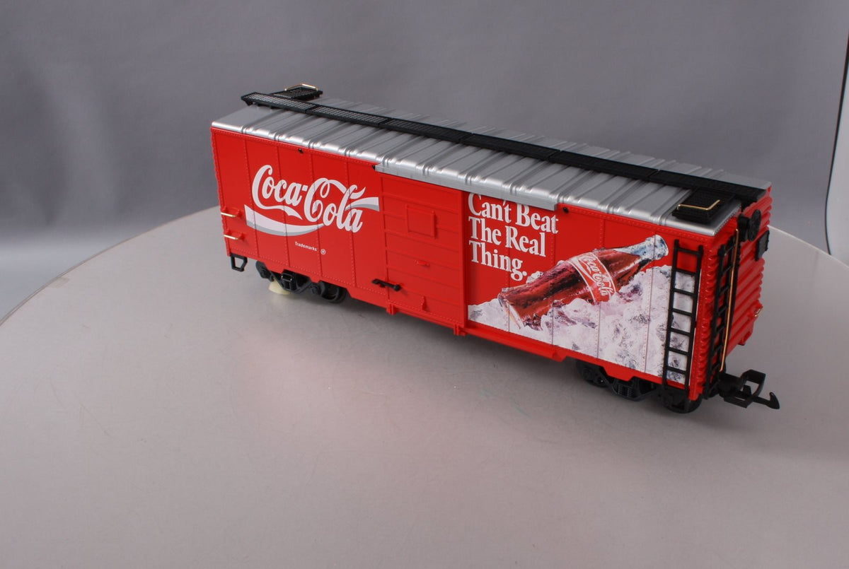 LGB 4291 G Scale Coca-Cola Cant Beat The Real Thing Refrigerator Car LN/Box