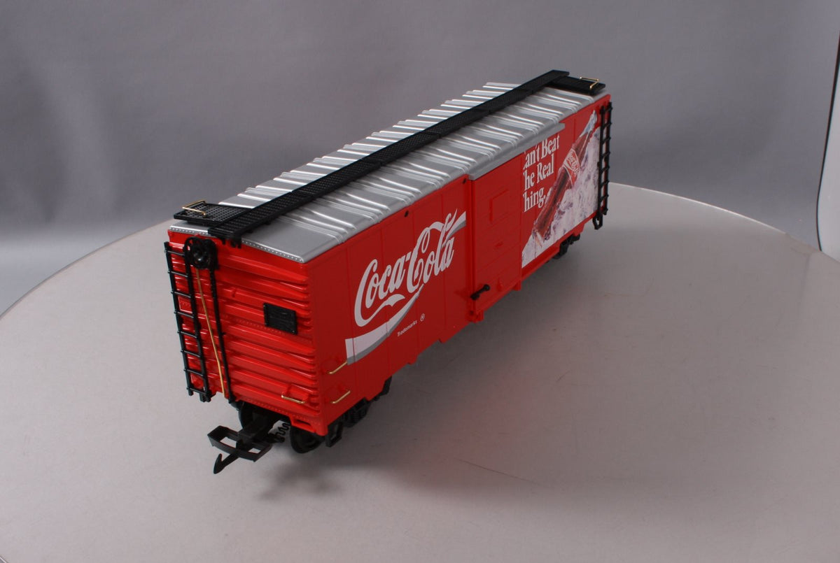 LGB 4291 G Scale Coca-Cola Cant Beat The Real Thing Refrigerator Car LN/Box