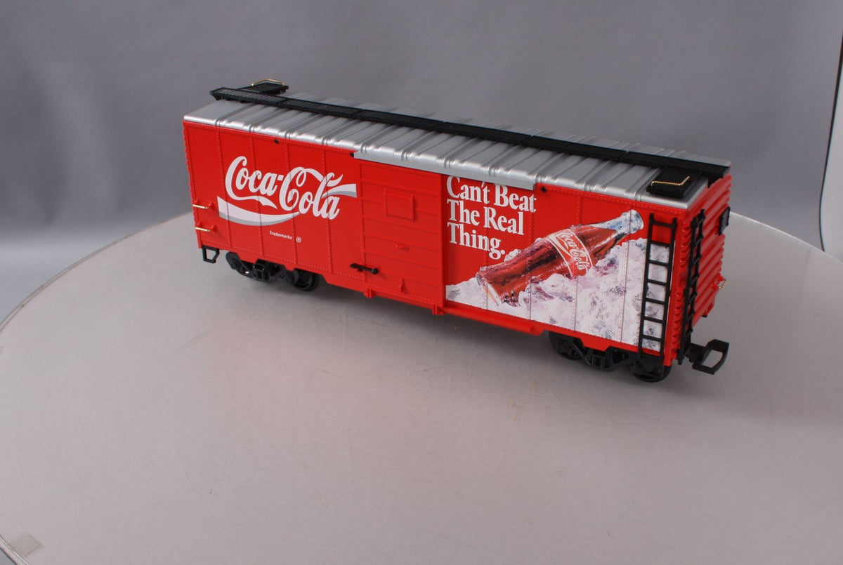 LGB 4291 G Scale Coca-Cola Cant Beat The Real Thing Refrigerator Car LN/Box