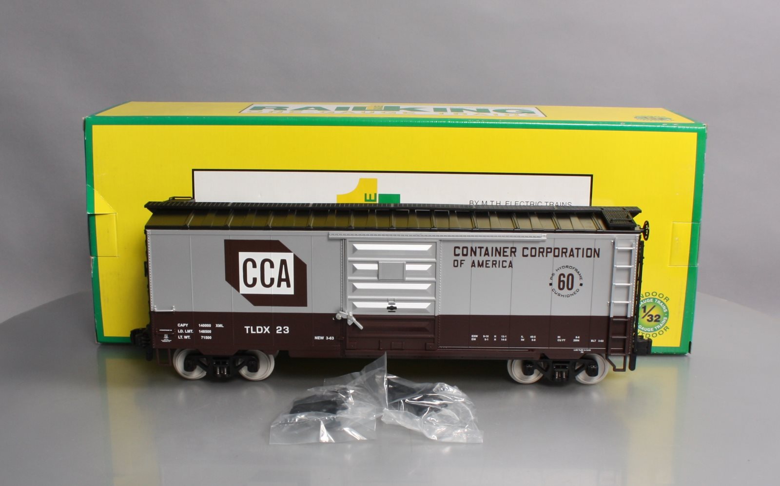 MTH 70-74012 G Scale Container Corporation of America 40' Box Car
