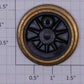 Lionel 85101-505 0-6-0T Plain Rear Wheel Assembly