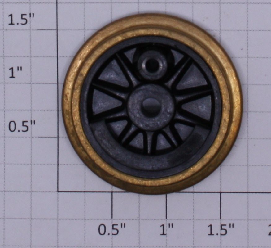 Lionel 85101-505 0-6-0T Plain Rear Wheel Assembly