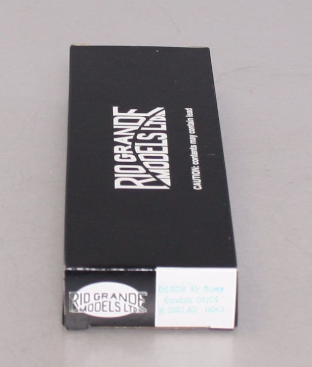 Rio Grande Models 3001-AD HO D&RGW Air Dump Gondola Kit LN/Box