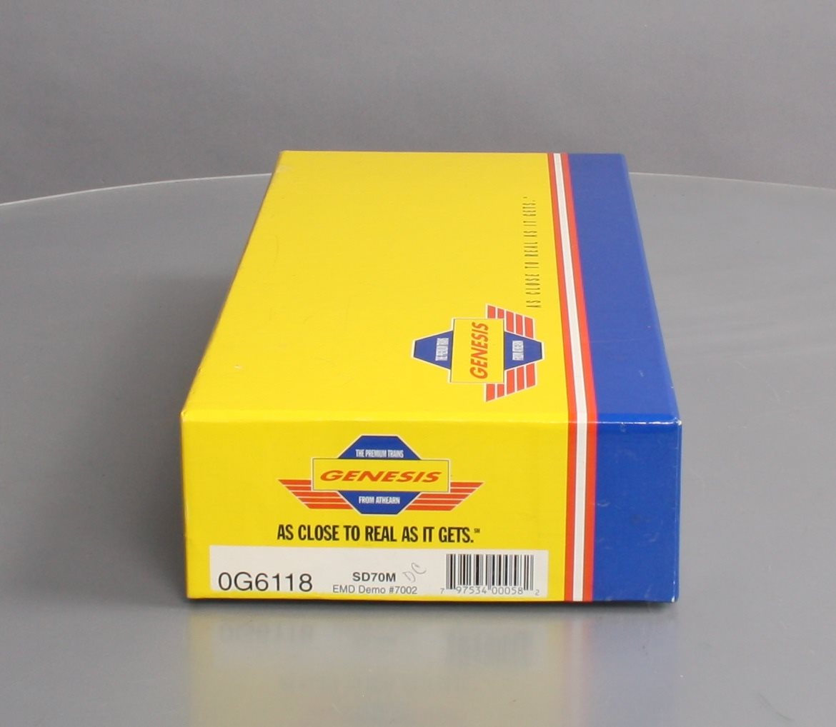 Athearn 0G6118 HO Scale Electro-Motive SD70M Diesel Locomotive #7002 LN/Box