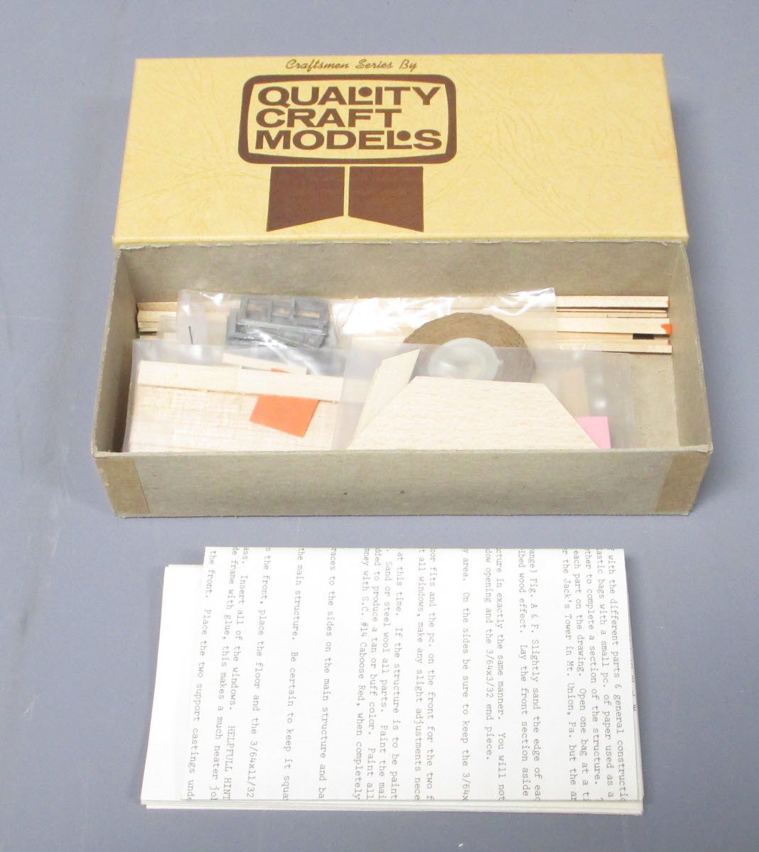 Quality Craft 105 HO Pennsy Interlocking Tower