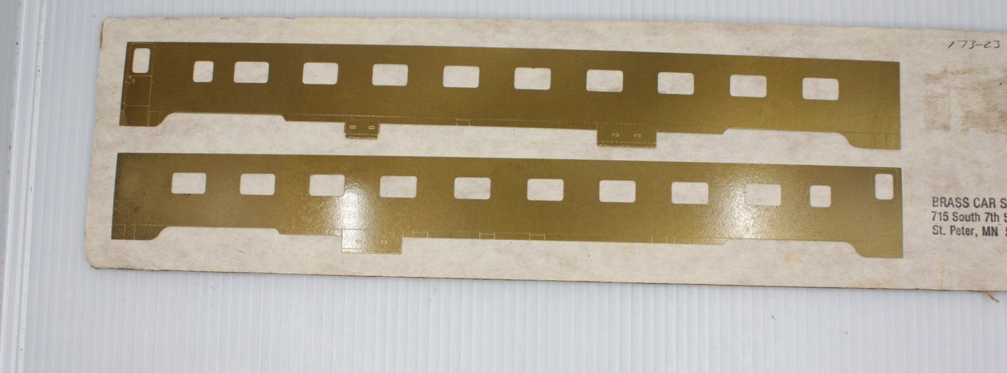 Great American Railways 173-23 18 RMTE Sleeper "City"  Brass Car Sides