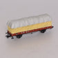 Marklin 46365 HO Scale DB Stake Car with Load of Straw & Loading Gauge LN/Box