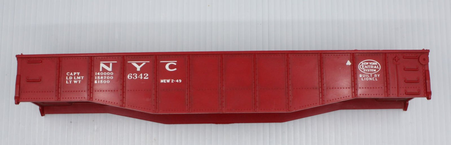 Lionel 6207784002 Body / Gondola / # 6342 / Red