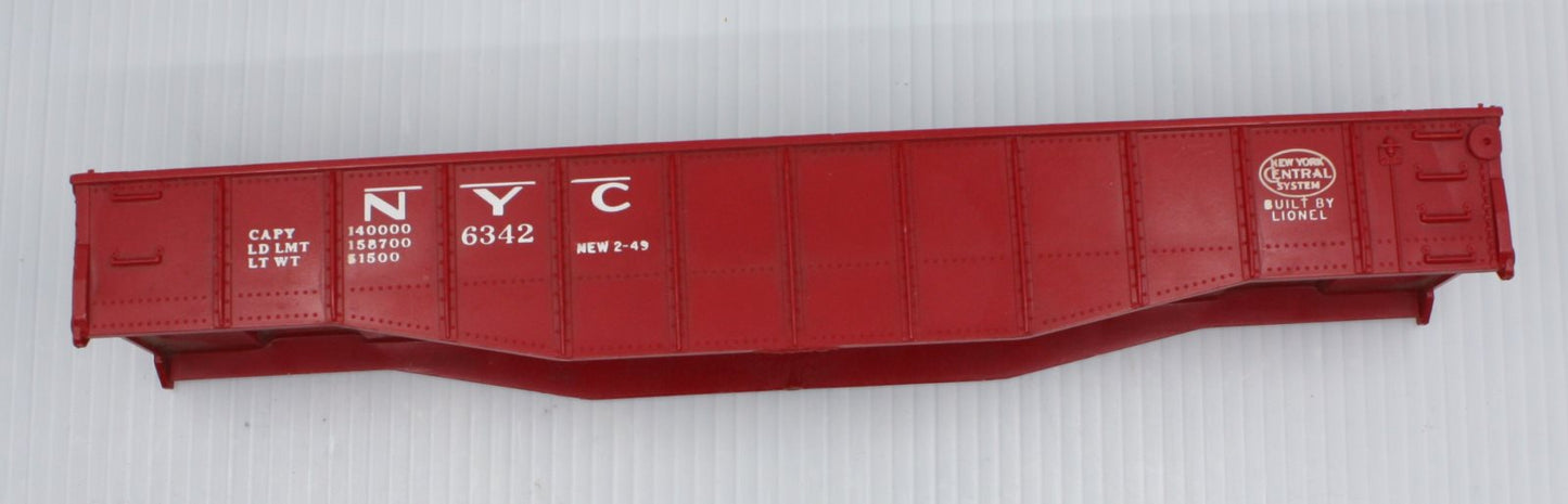 Lionel 6207784002 Body / Gondola / # 6342 / Red